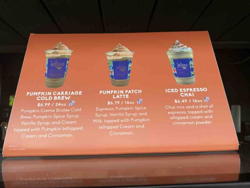 joffrey's fall drinks