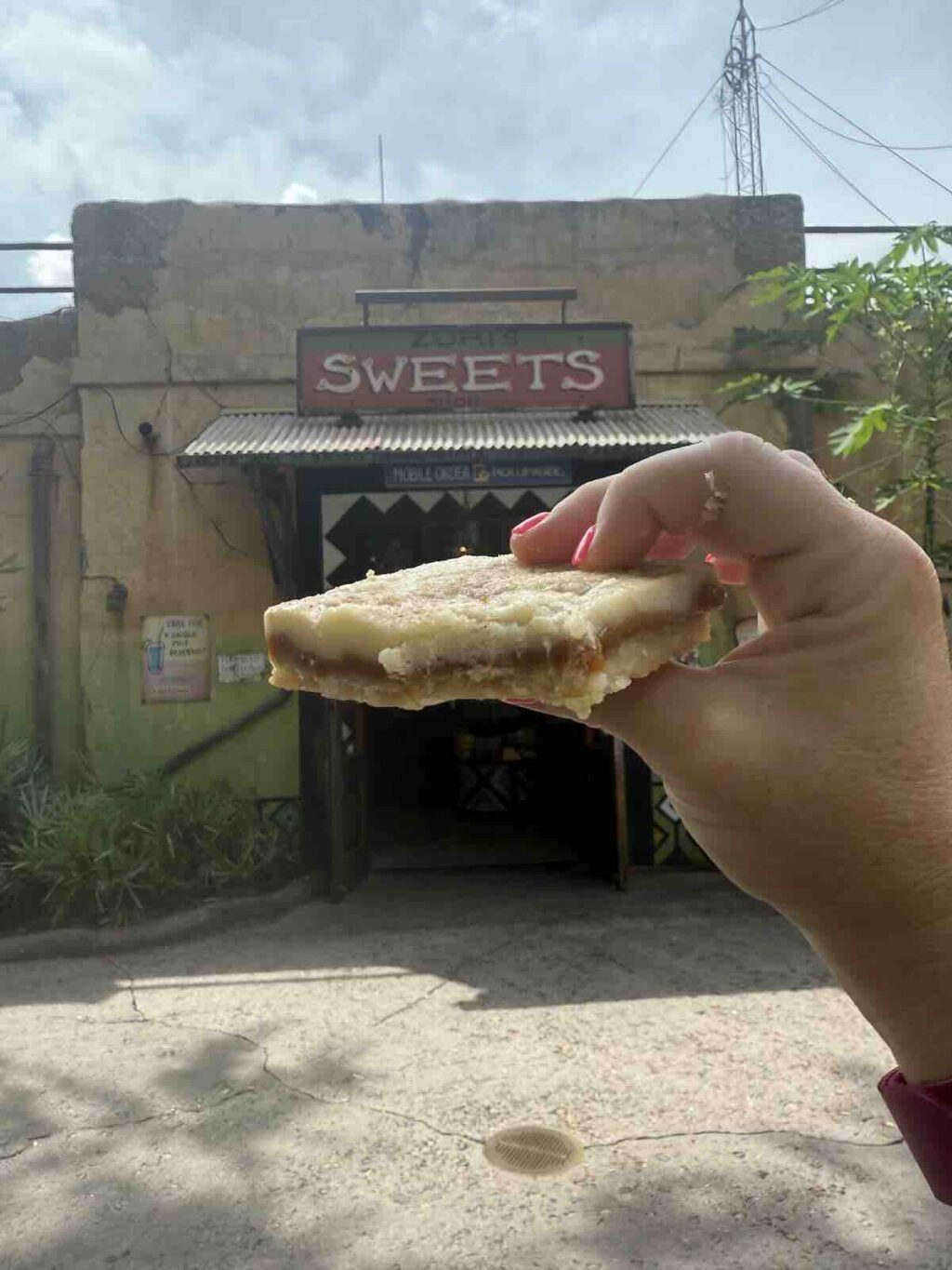 pumpkin butter bar bite