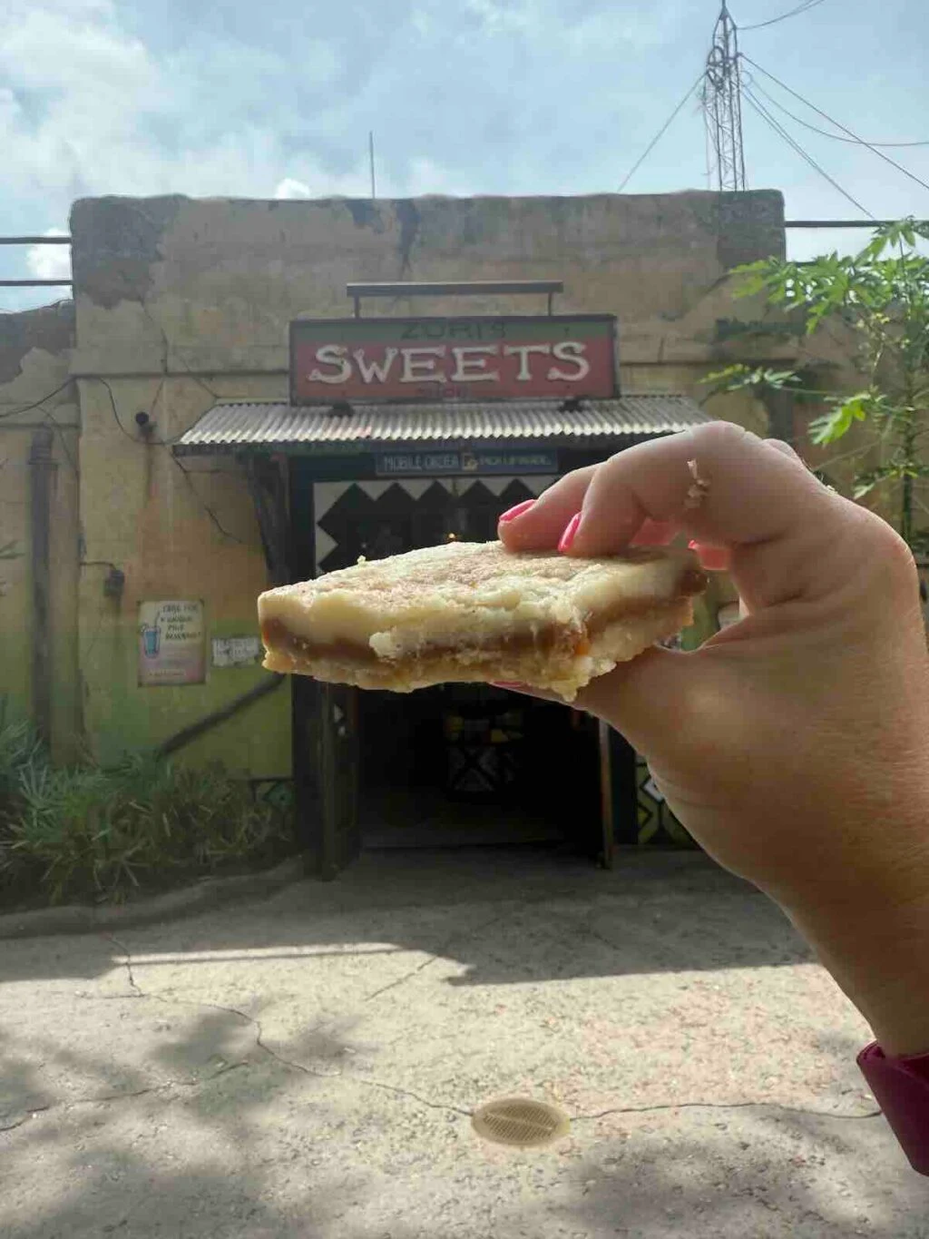 pumpkin butter bar bite