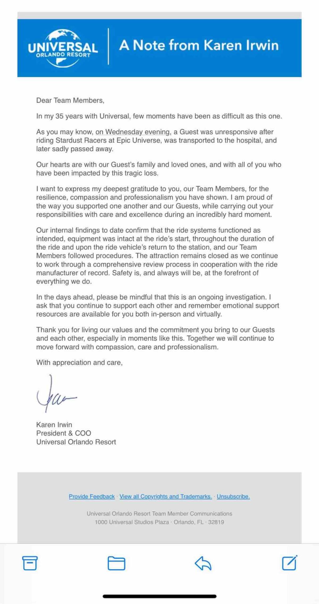 universal letter stardust racers