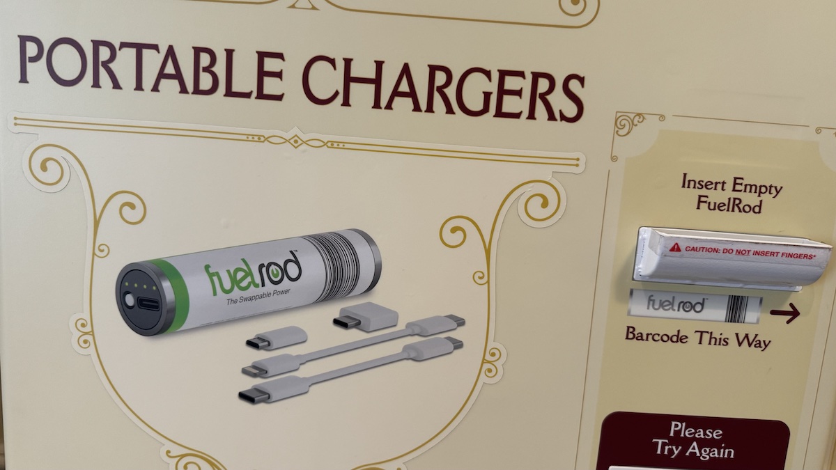 New FuelRods Kiosks Arrive at Disney World with Big Changes