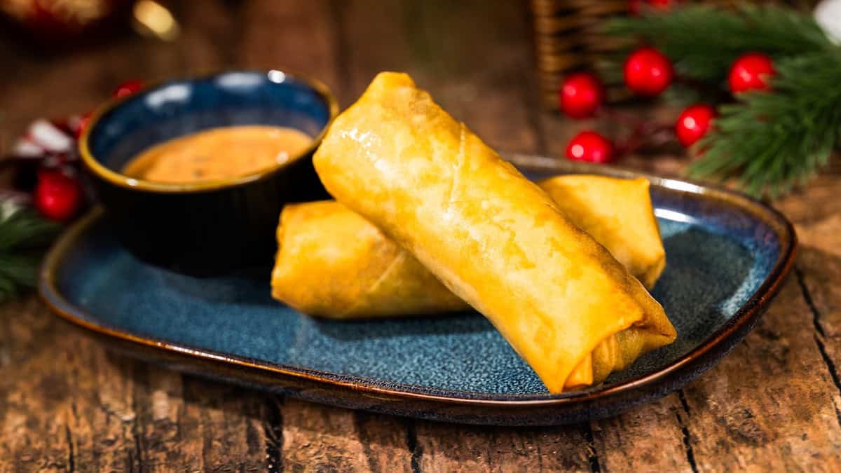 Pastrami Reuben Egg Roll