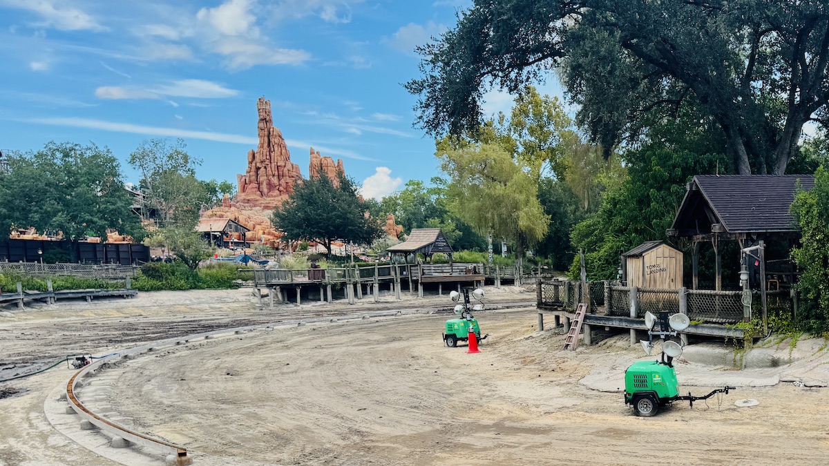 Photo Updates: Disney Clears the Frontier to Make Way for Cars