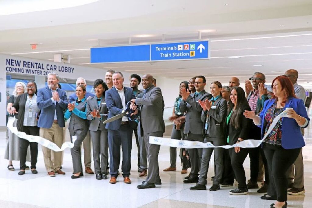 pedestrian bridge mco opening