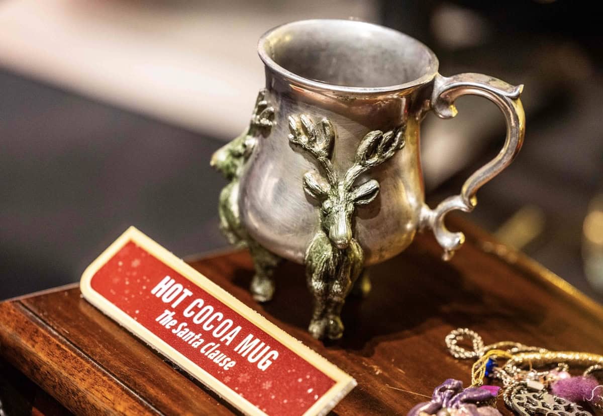 Santa Clause hot chocolate mug