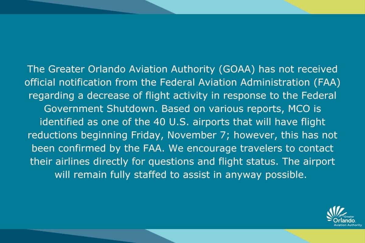 orlando airport statement 40 airports