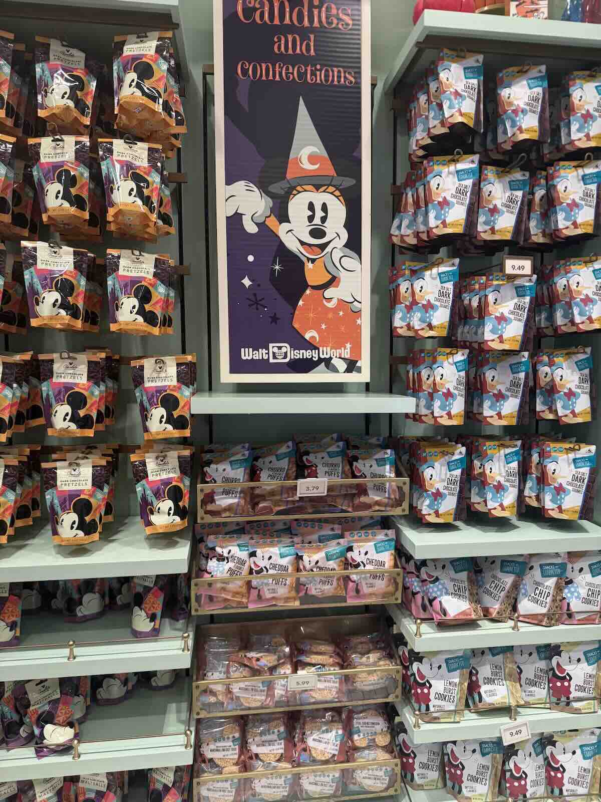 snack with character display