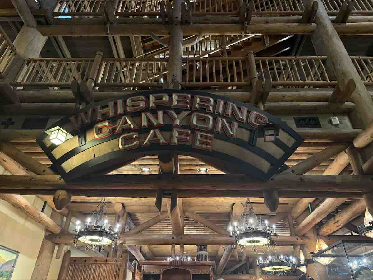 whispering canyon cafe
