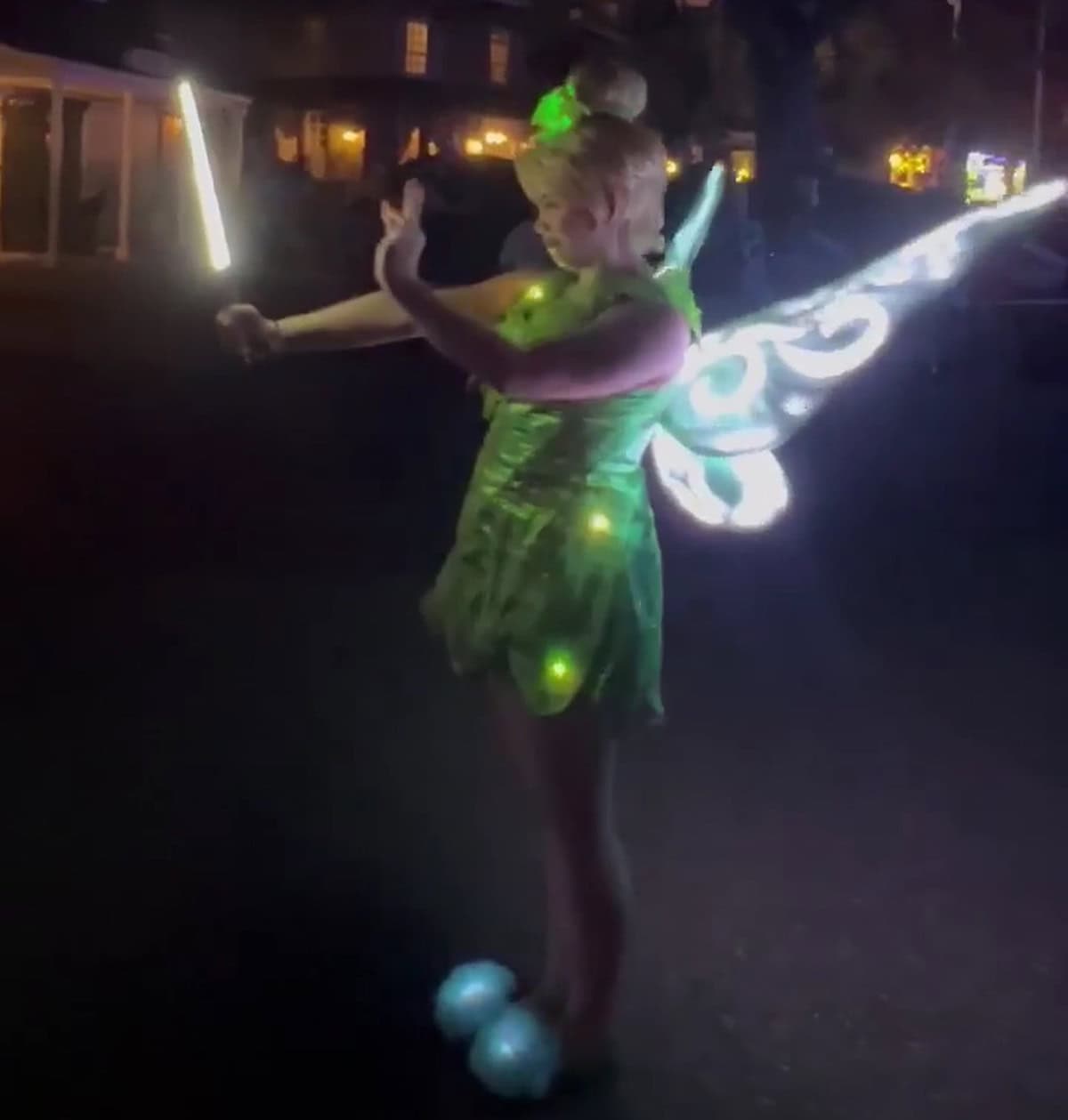 Tinkerbell Starlight Parade