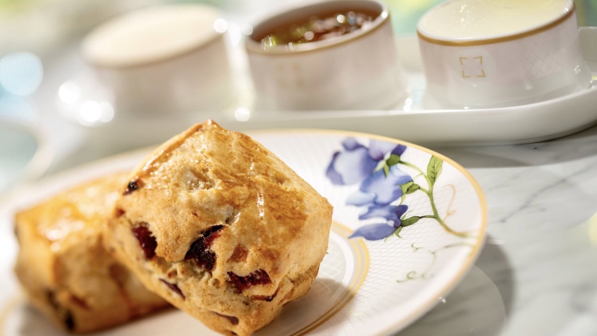 Orange cranberry scone