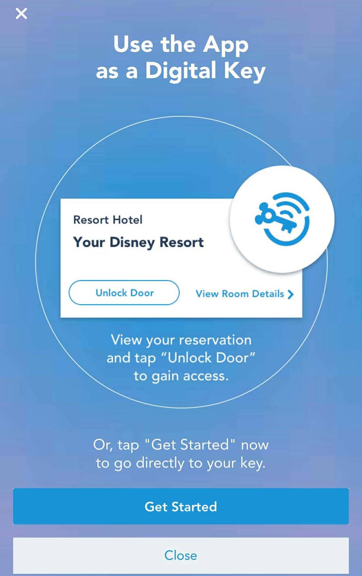 digital key notification