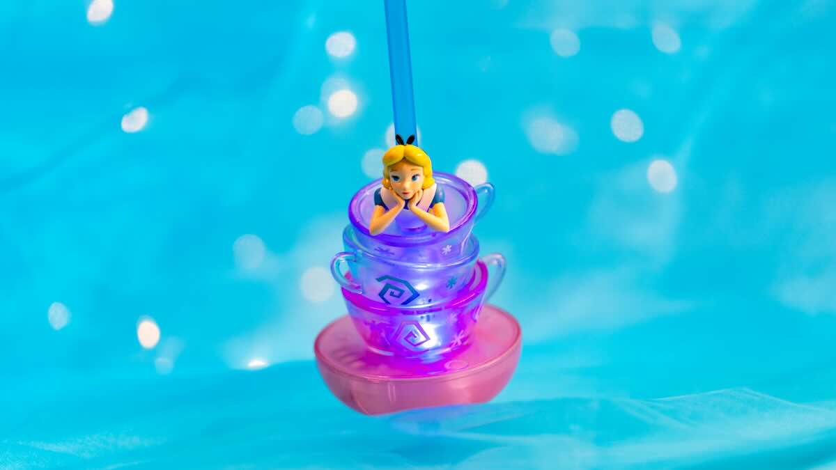 mad tea party bottle topper