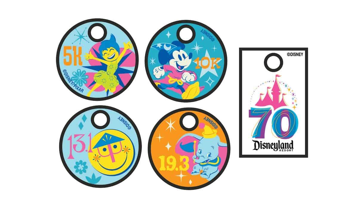 rundisney disneyland shoe badges