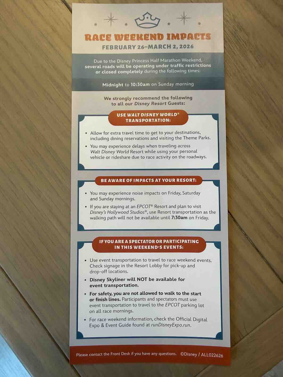 princess rundisney warning