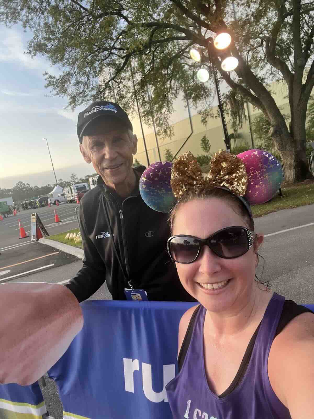 rundisney galloway finish line springtime