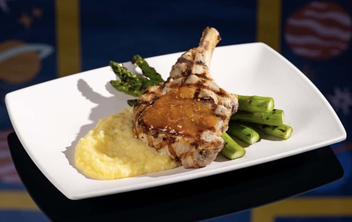 Grilled Pork Chop Sci-Fi Diner