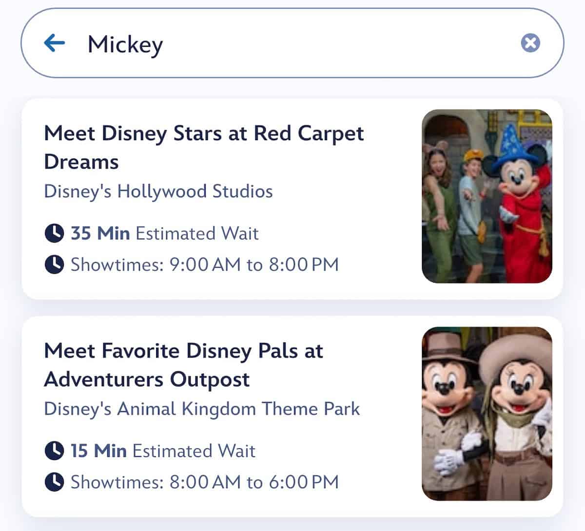 My Disney Experience