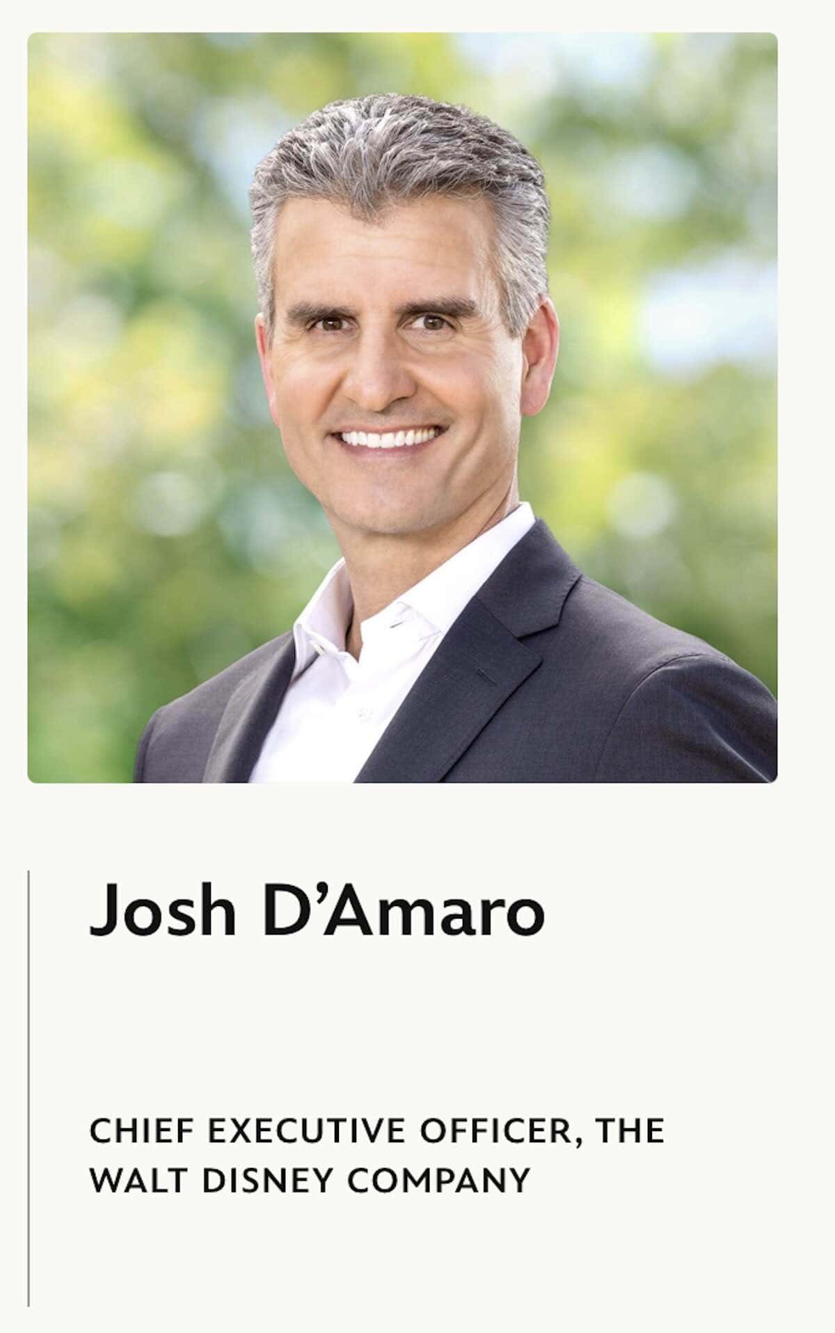 Josh D'Amaro ceo