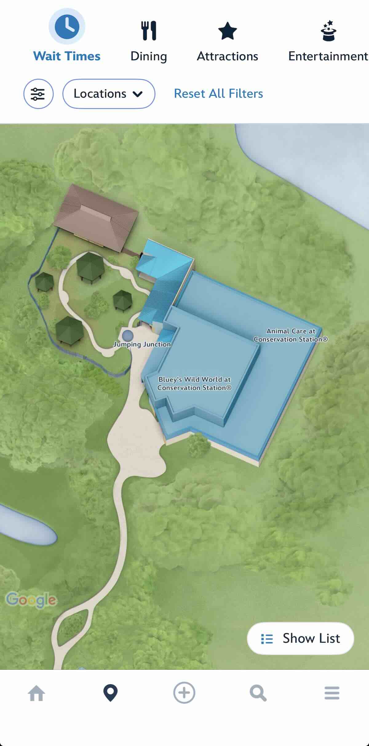 Bluey's Wild World AK map