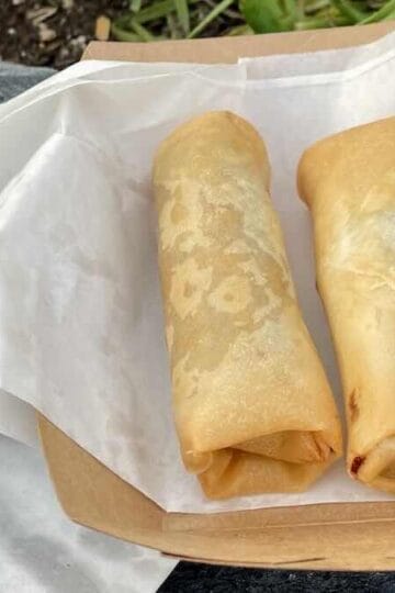 Cheeseburger Spring Rolls Now Available OUTSIDE The Disney Parks