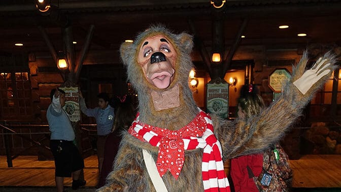 Liverlips McGrowl at Mickey's Very Merry Christmas Party 2016