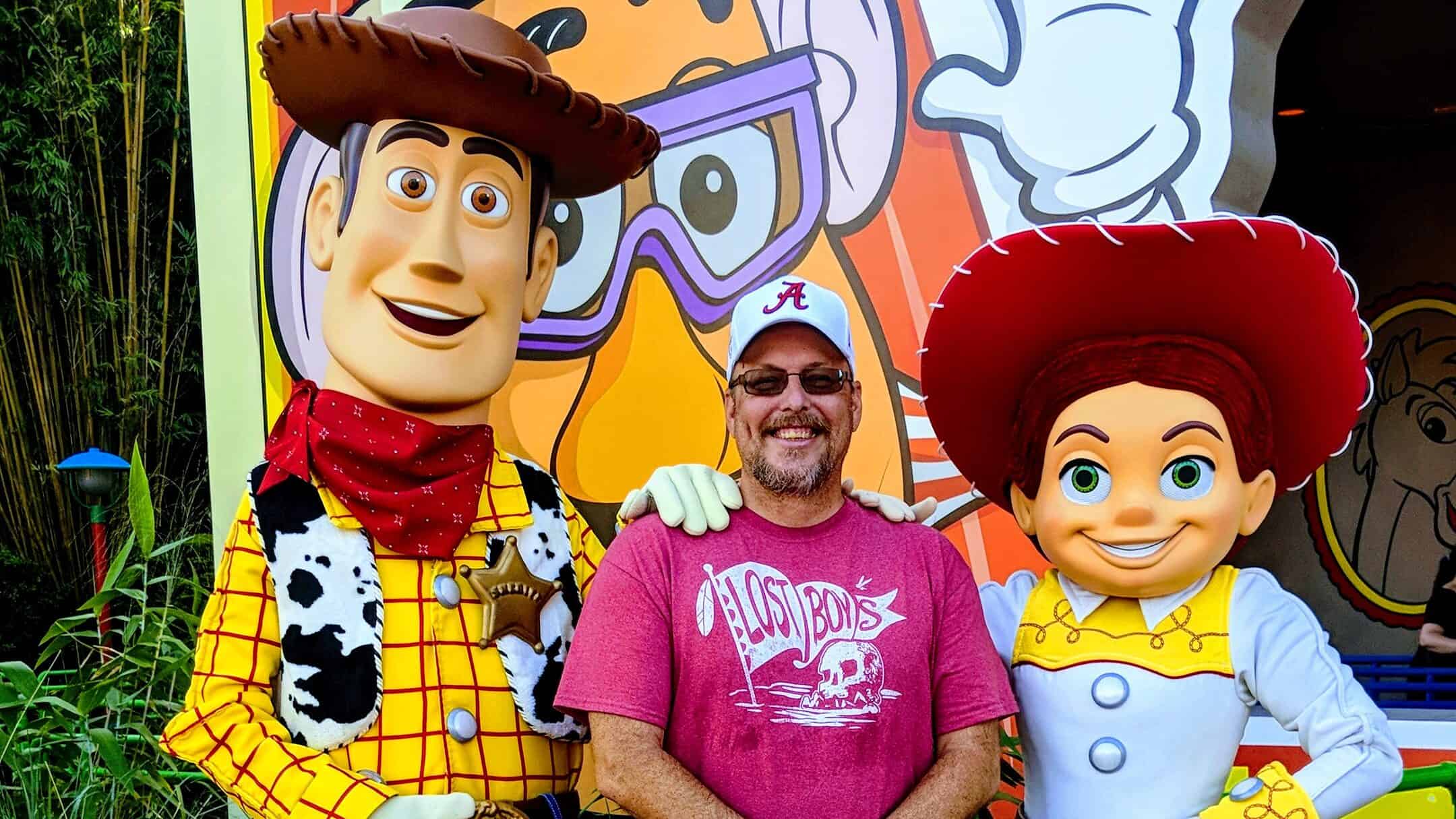Hollywood Studios Disney Early Morning Magic Review Woody Jessie