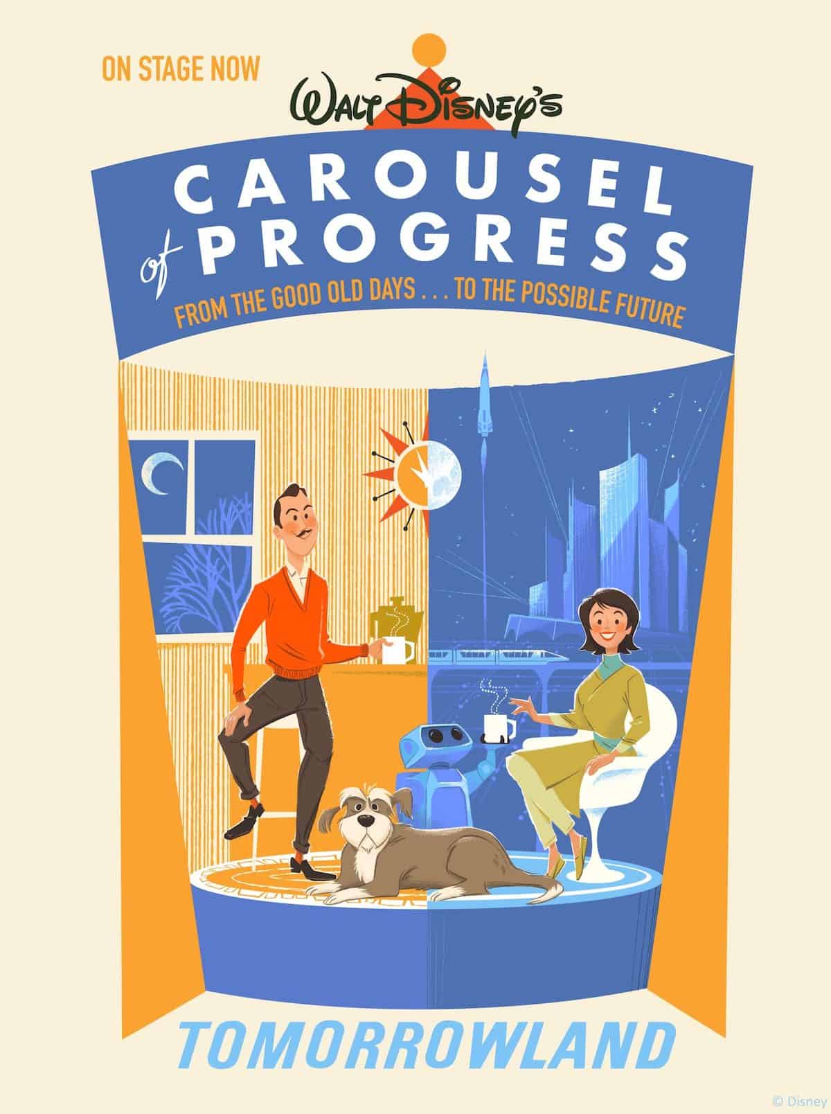 Carousel of Progress Attraction Poster
