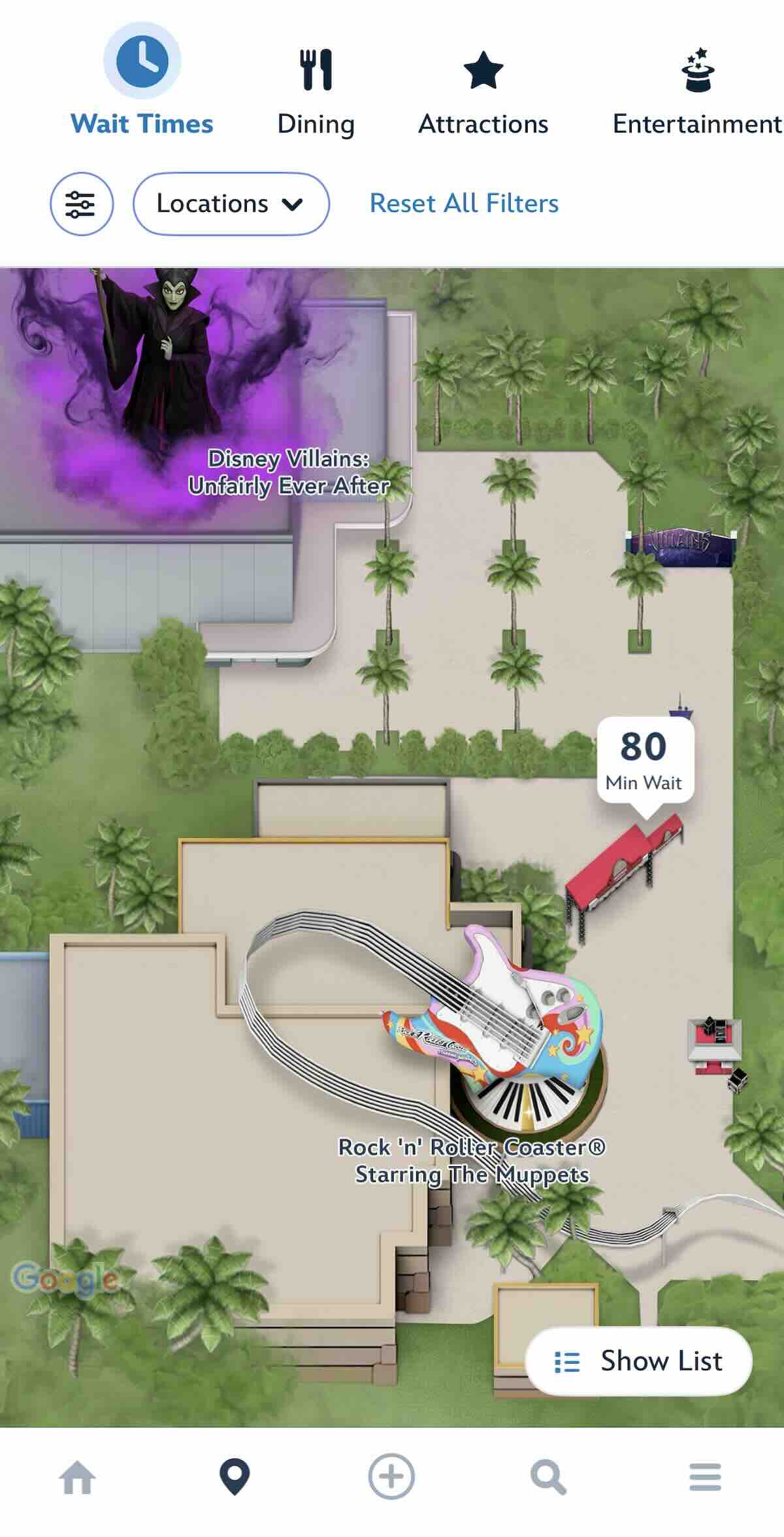 rocking rollercoaster muppets map