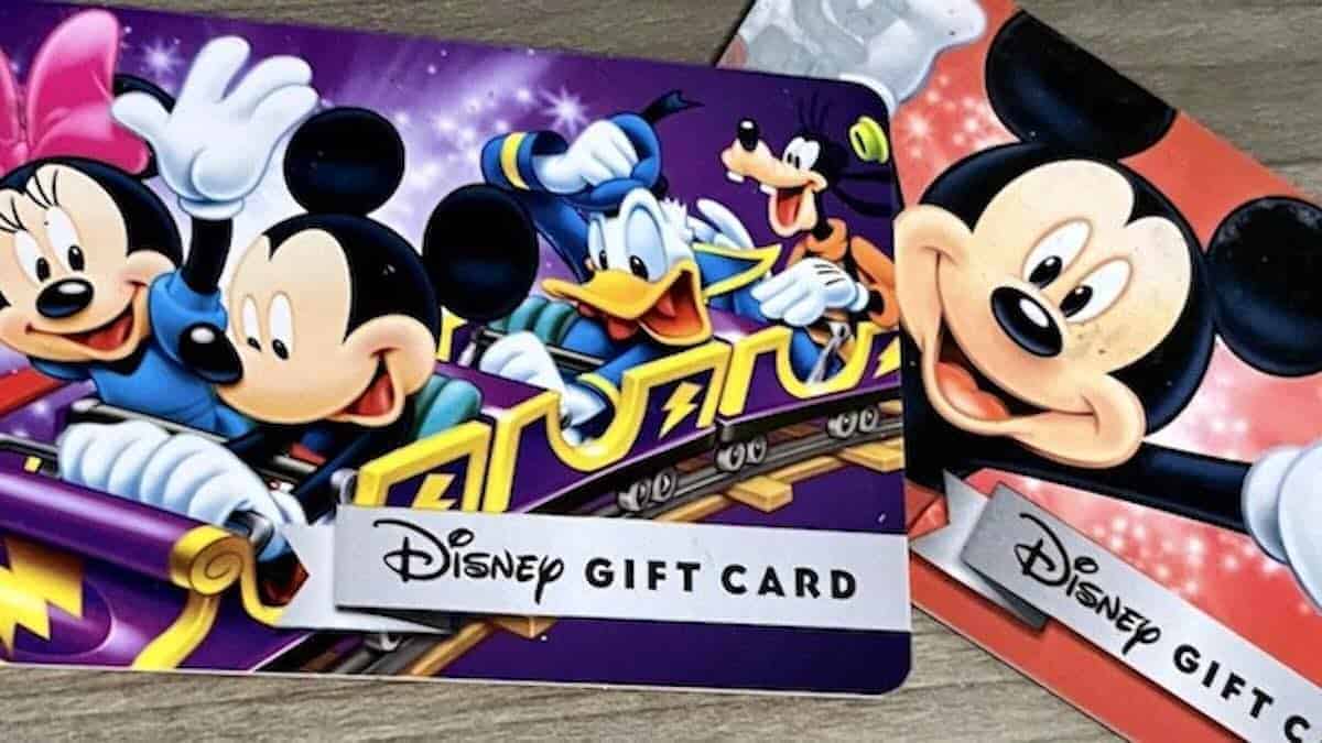 Guests Can Finally Store Disney Gift Cards as a Payment Method