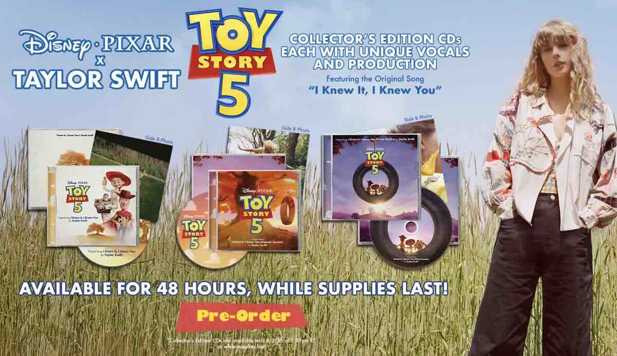 Taylor Swift Toy Story 5