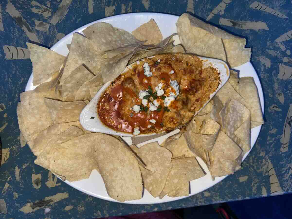 t rex buffalo chicken dip