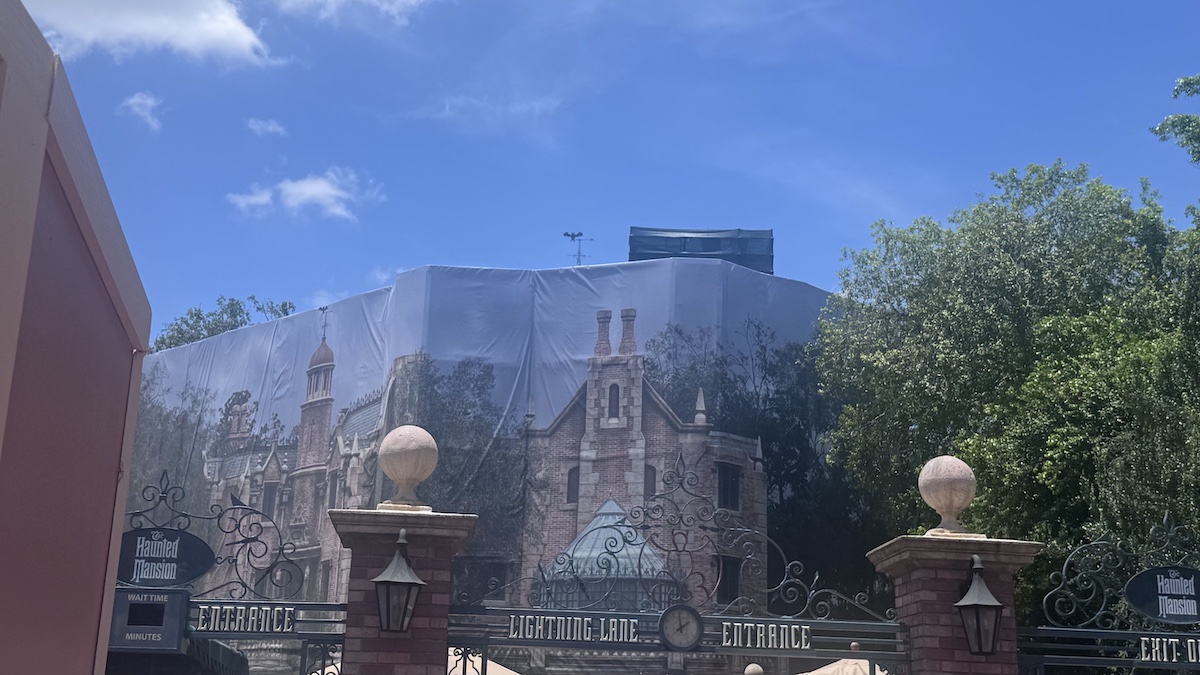 Haunted Mansion refurb