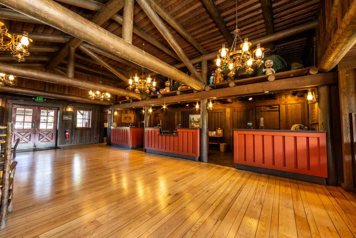 fort wildereness new lobby