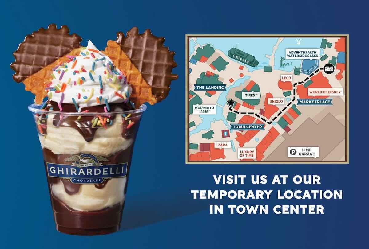 ghirardelli new location map