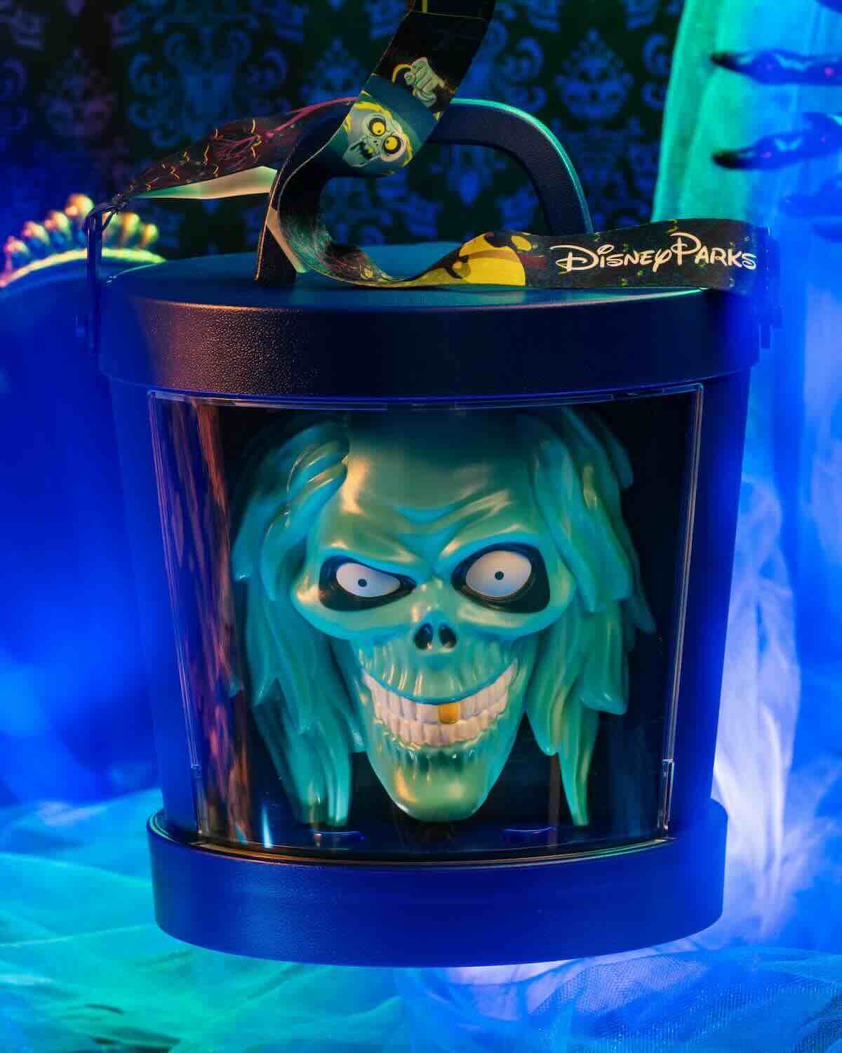 hat box ghost popcorn bucket
