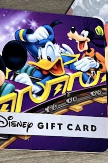 Major Change to Using Disney Gift Cards at Disney World