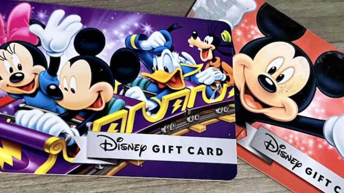 Major Change to Using Disney Gift Cards at Disney World