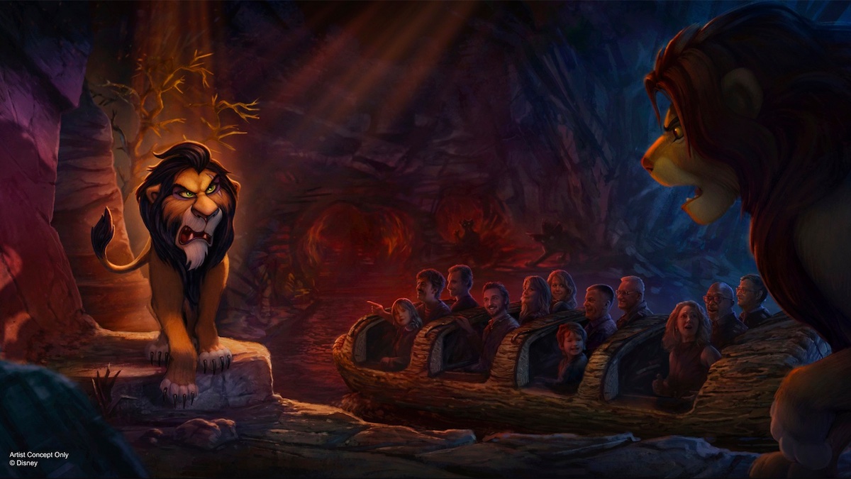 Lion King attraction Scar