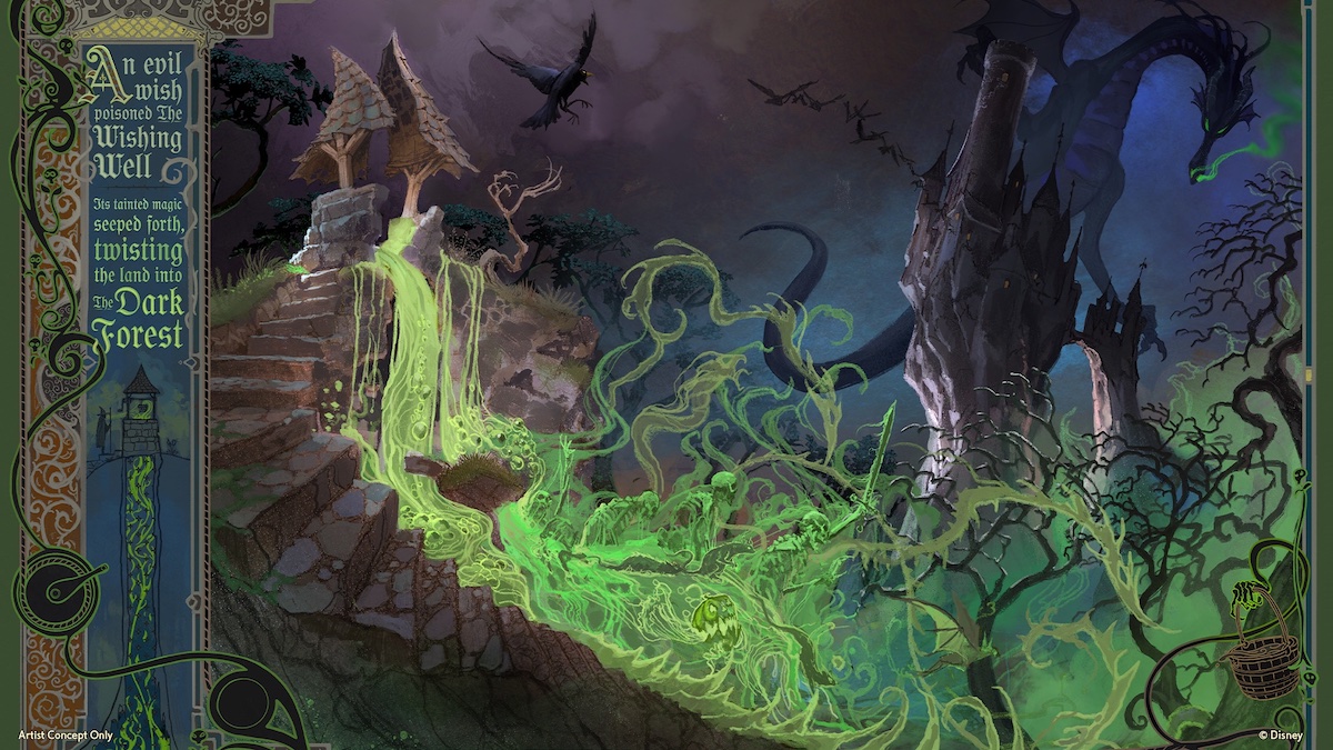 Villains Land Forest