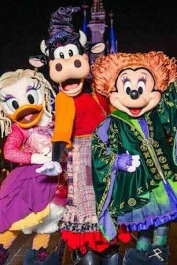 ONE Mickey's Not So Scary Halloween Party Date Remains