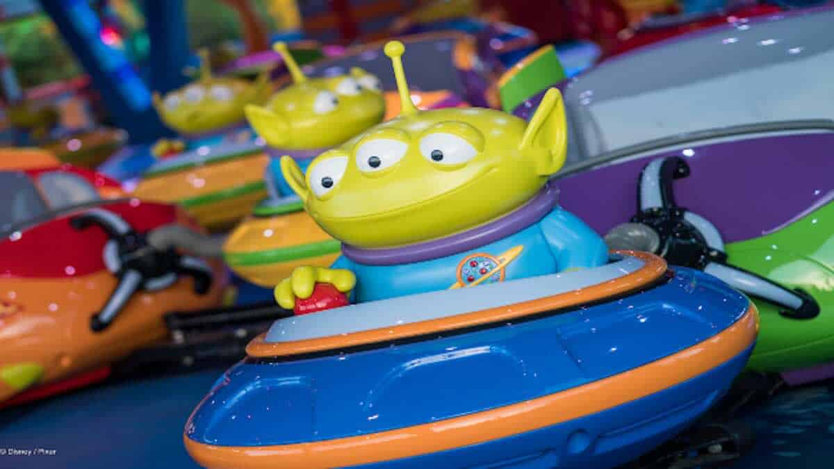 Something Big Has Arrived For The Alien Swirling Saucer Ride Update