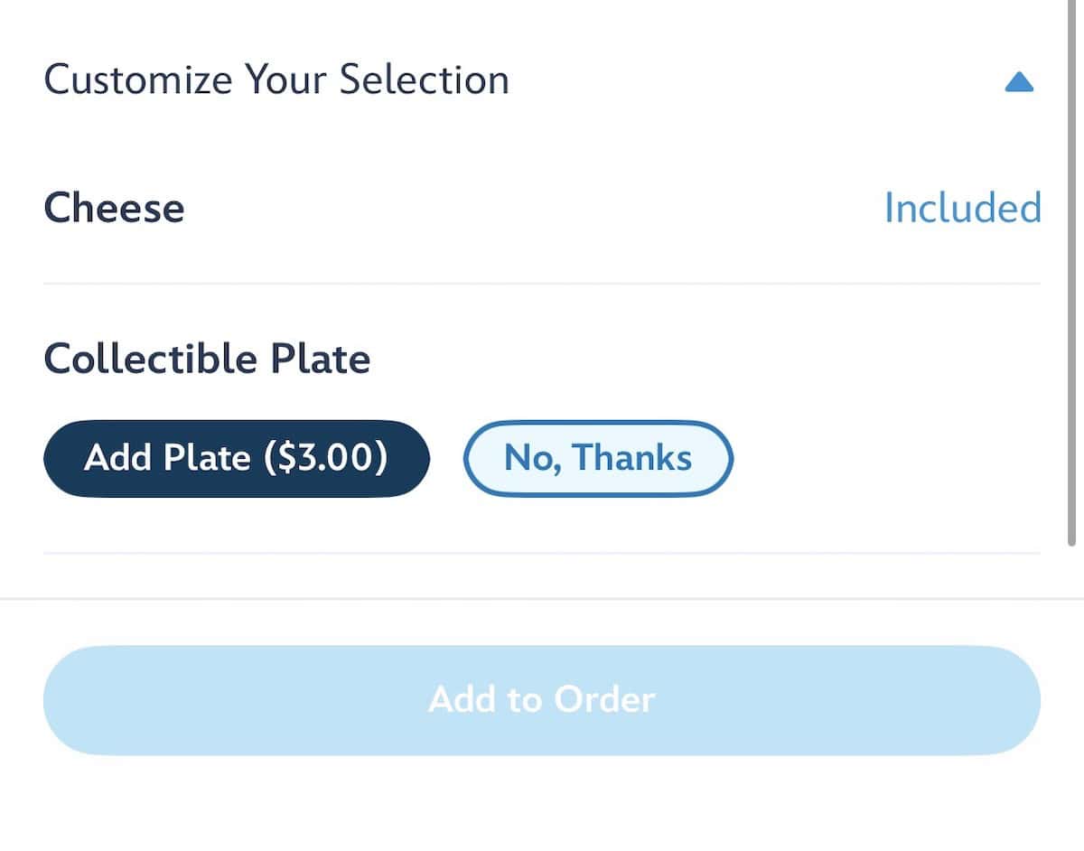 How to Order Micke Plates Disney World