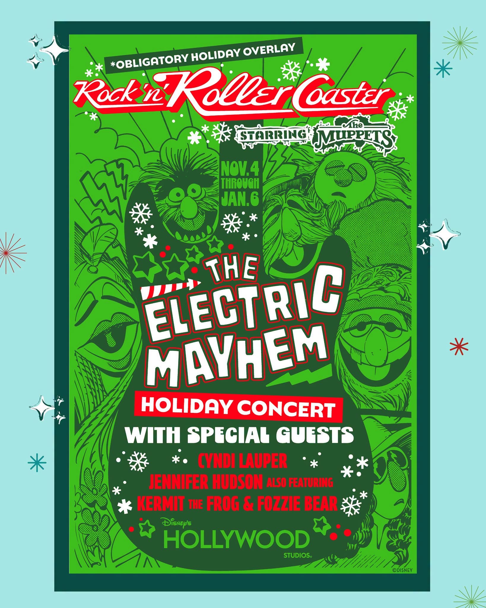 Rock n Roller Coaster Holiday