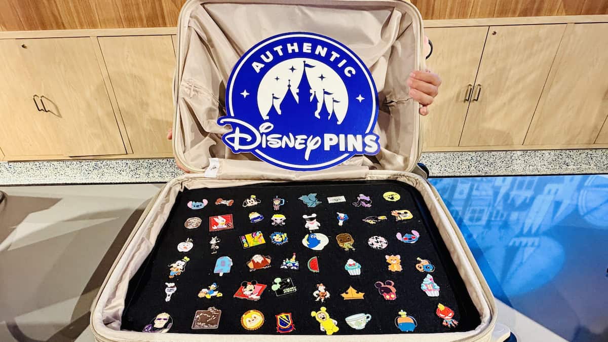 You Will Love Disney's New Pin Trading Suitcases